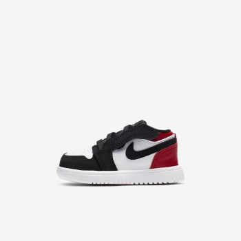 Nike Jordan 1 Low Alt - Babe Jordan Cipő - Fehér/Piros/Fekete